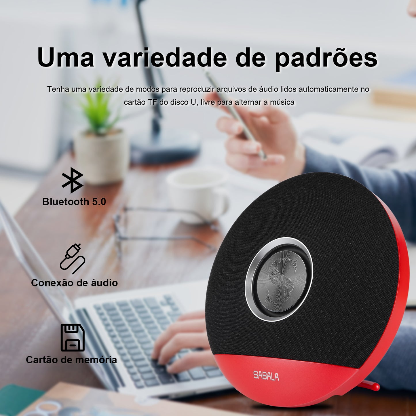 Portable Bluetooth Speaker Deborah Secco Sabala Dr-103