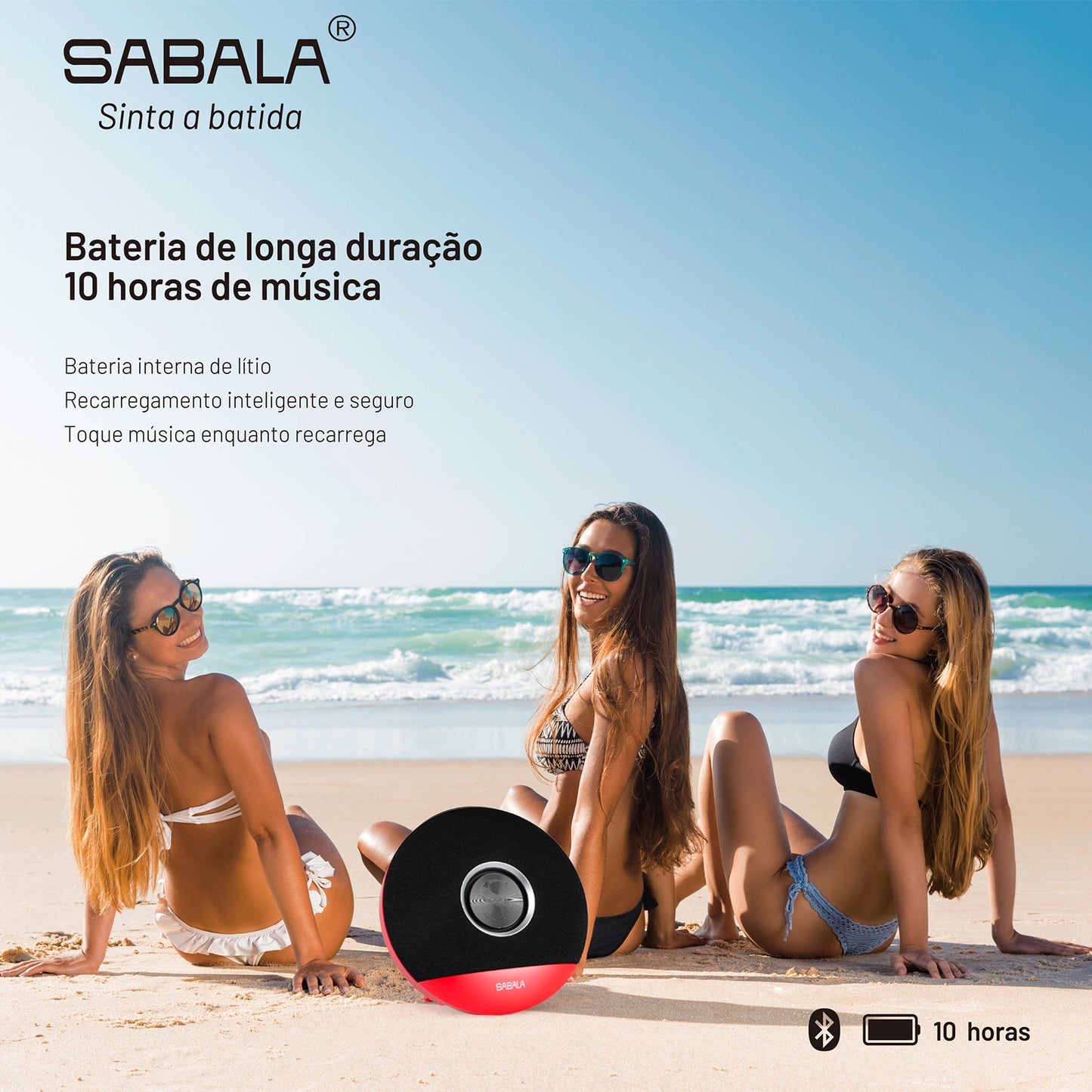 Portable Bluetooth Speaker Deborah Secco Sabala Dr-103